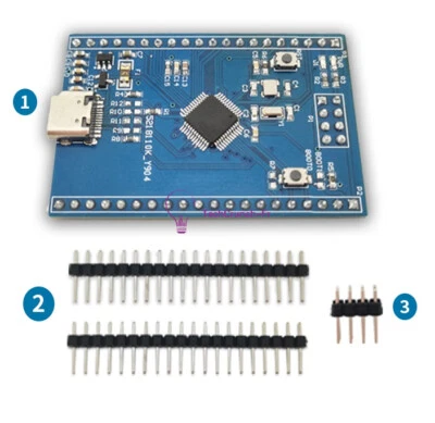 CH32V103C8T6 Core Development Board RISC-V3A MCU Replace STM32F103C8T6 NEW - Photo 1/4
