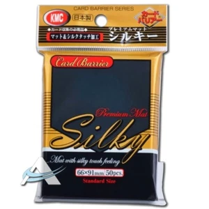 50 Beutel Schutz Standardgröße • KMC • Premium Matt Matt Seidig • Schwarz - Bild 1 von 1