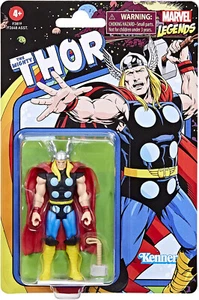 Hasbro Marvel Legends Retro 3.75" The Mighty THOR Action Figure Kenner F3819 - Picture 1 of 3