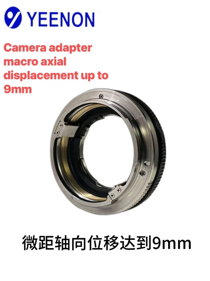 YEENON Leica M  to HASSELBLAD X1D/907X /X2D  MOUNT Camera LM-HX  Macro  Adapter - Image 1 of 4