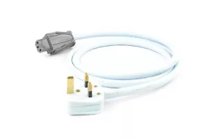 SUPRA LORAD MKII MAINS POWER LEAD - GOLD PLATED IEC + PLUG - 2 METRES LONG - Picture 1 of 1