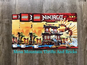 LEGO® Ninjago 2507 Fire Temple Instruction Manuals Only! - Picture 1 of 7