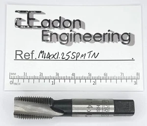 Grifo de máquina espiral métrico M14 x 1,25 mm, HSS. Por Noris. - Imagen 1 de 4