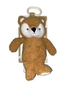 Kellytoy Brown Plush Fox Stuffed Animal Baby Toy - Picture 1 of 4