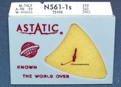 Astatic N561-1s for 641-S1 RECORD PLAYER NEEDLE STYLUS for RCA 75497 RCA 75475 - Image 1 of 2