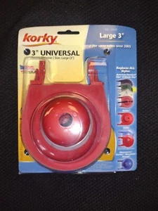 Korky 3 in. Premium Universal Toilet Tank Flapper NO. 3060 - Picture 1 of 2