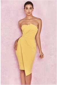 yellow house of cb dress