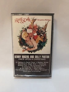 Kenny Rogers & Dolly Parton Once Upon a Christmas Cassette Tape 1984 RCA - Picture 1 of 3