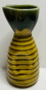 Vintage Japanese Sake Decanter Bottle Vase Liquor Cerafe Drip Glaze Pottery - Picture 1 of 10