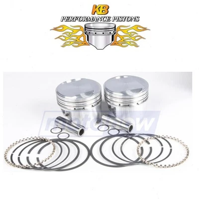 KB Cast Piston Set for 1994-1996 Harley Davidson FLSTN Heritage Softail ro Foto 1 de 4