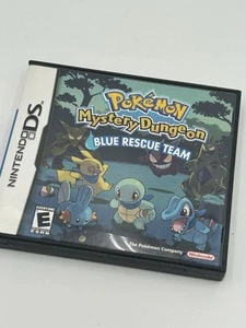 Nintendo DS Pokemon Mystery Dungeon Blau Rescue Team Hülle nur mit Handbuch - Bild 1 von 3