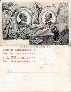 CHIETI CITTA'-ONORANZE A GABRIELE D'ANNUNZIO 1904-C97-76 - Imagen 1 de 1