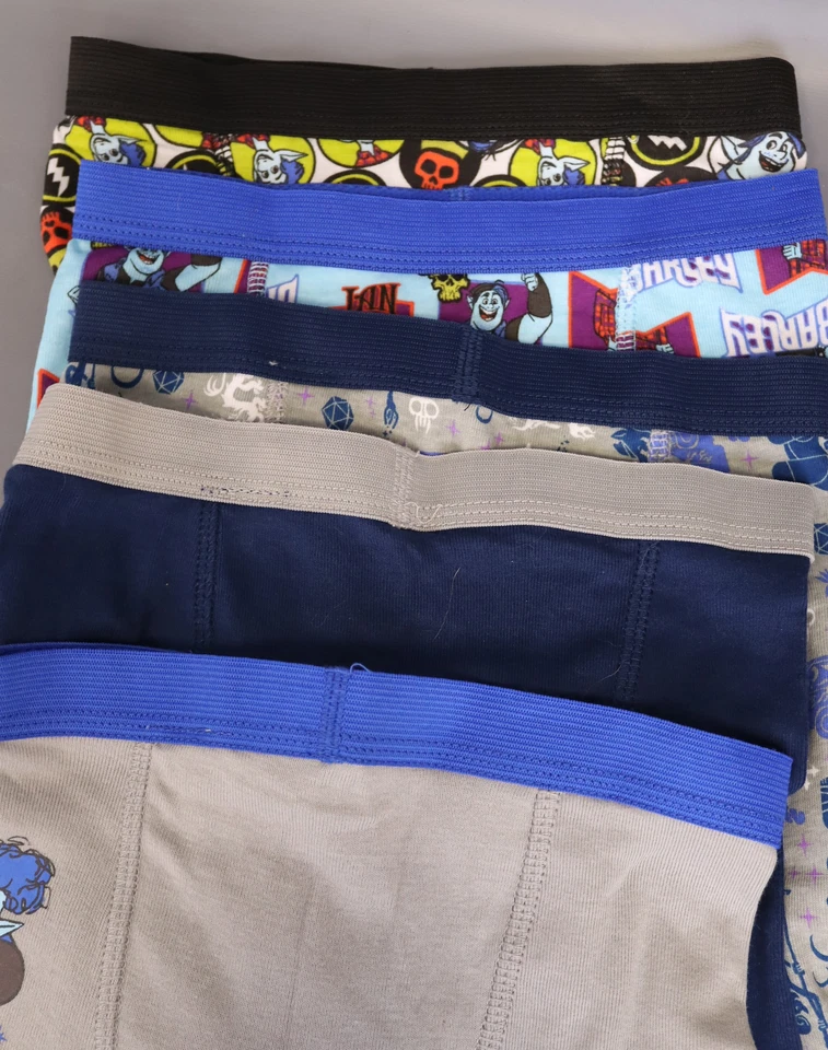 Paquete de 5 calzoncillos boxer 100 % algodón peinado de la película Pixar Onward de Disney para niños talla: 6 Foto 1 de 4