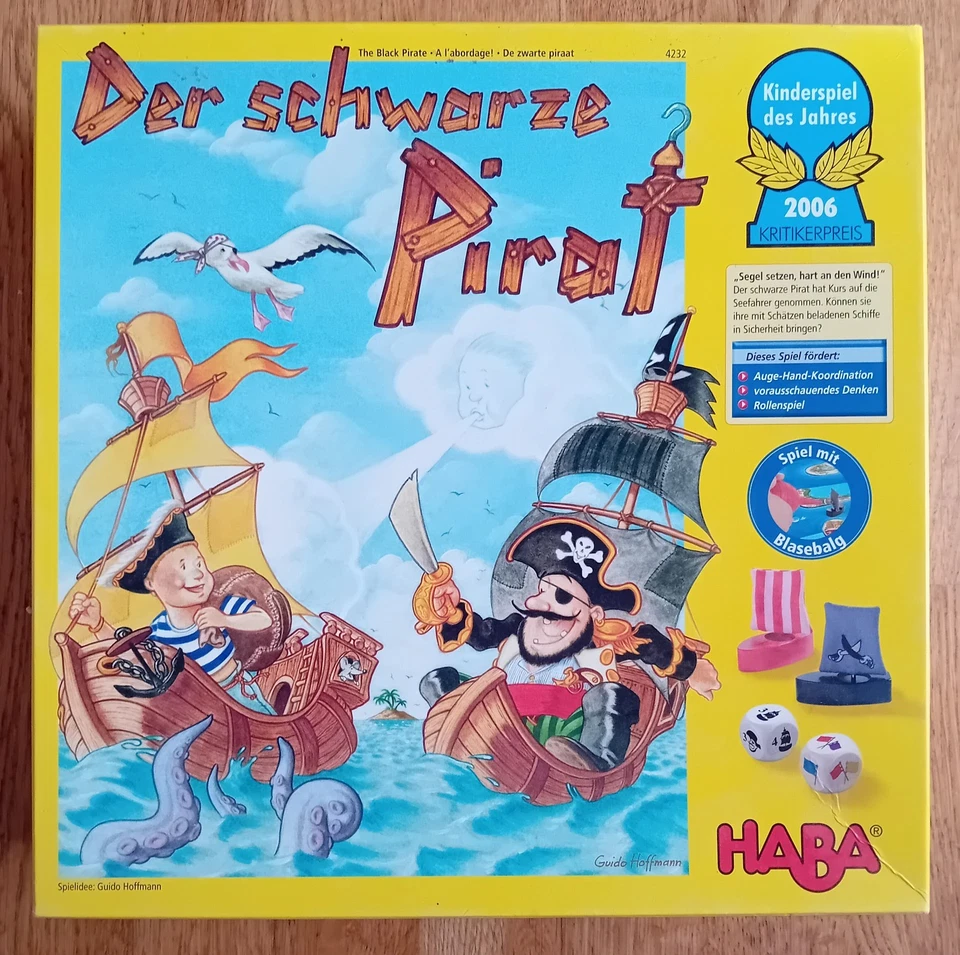 Der schwarze Pirat - Haba 2006 - Zustand sehr gut - Vollständig - Bild 1 von 3