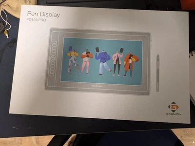 15.6in Graphic Drawing Tablet Pen Monitor Display Full Laminated GAOMON PD156PRO - Image 1 of 4