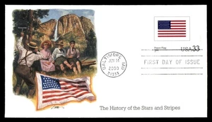 MayfairStamps US FDC 2000 Maryland Peace Flag Fleetwood First Day Cover aat_5386 - Picture 1 of 2