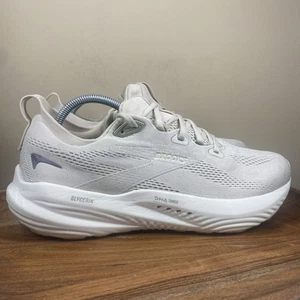 Brooks Glycerin 22 Almond Peach London Fog Damen-Laufschuhe weiß Größe 11 - Bild 1 von 10