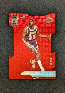 2023-24 Panini Donruss Elite Aspirations Die-cut 68/68 Magic Johnson Nr.61 - Bild 1 von 2