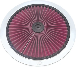 14" K&N Xstreme® Polished Rim Air Cleaner Top - Picture 1 of 1