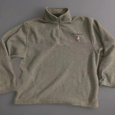 Polo Sport Ralph Lauren Cuarto Cremallera Pullover Sudadera Bordada De Colección Grande JBHS Foto 1 de 4