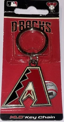 Arizona Diamondbacks MLB Fanatix Metal Keyring Key Chain - Image 1 of 2