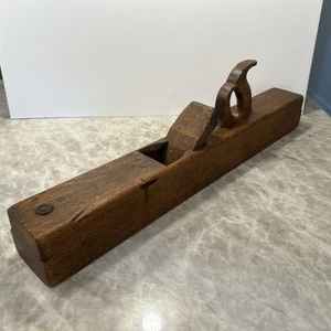 Holzhobel Vintage Antik Holzwerkzeug Sammlerstück gemarkt S. Billings 27"x3"x3" - Bild 1 von 10