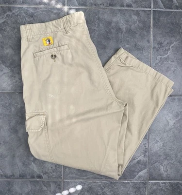 Calça cargo cáqui cabeça de pato vintage tamanho 40 - Imagem 1 de 4