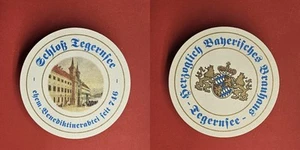 Herzoglich Bayerisches Brauhaus Tegernsee Brauerei Bierdeckel Bier - Bild 1 von 1