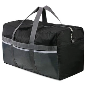 Bolsa de Lona Extra Grande Ligera, 96L Resistente al Agua Bolsa de Lona de Viaje Fol... - Imagen 1 de 7