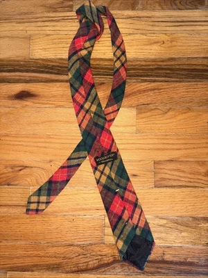 Corbata clásica de mezcla de lana escocesa Wembley Woolcrofter para hombre 3" x 52" Foto 1 de 4