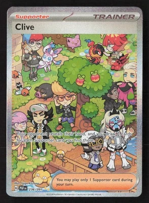 Clive Special Illustration Rare SV: Paldean Fates 236/091 NM - Image 1 of 2