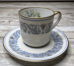 Charles Ahrenfeldt Demitasse Cup & Saucer Limoges France *READ* - Picture 1 of 15