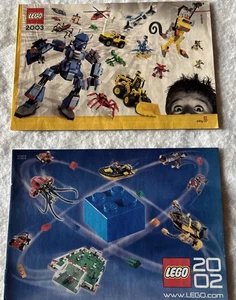 Lego Vintage 2002-03 Catalogs Star Wars Harry Potter NBA Bionicle Orient Racers - Picture 1 of 3