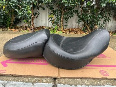 Harley Mustang 75535 Seat Dyna Modelos 2006-17 Fat Bob Dyna Glide Street Bob Etc Foto 1 de 4