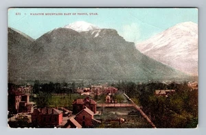 Provo UT-Utah, Wasatch Mountains Vintage Souvenir Postcard - Picture 1 of 2