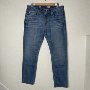 AG Adriano Goldschmied Protégé Straight Leg Herren Jeans Größe 34 blau gesäumt - Bild 1 von 20