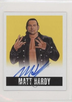 Leaf Originals Wrestling 2014 arte alternativo amarillo/25 Matt Hardy #A-MH1 automático Foto 1 de 2