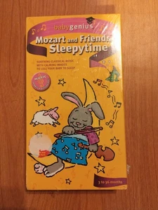 Baby Genius Mozart And Friends Sleepytime VHS Tape 2001 - New & Sealed - Picture 1 of 4