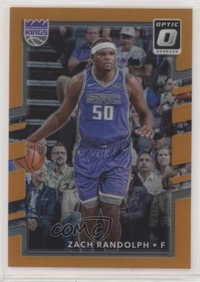 2017-18 Panini Donruss Optic Orange Prizm /199 Zach Randolph #130 - Image 1 of 2