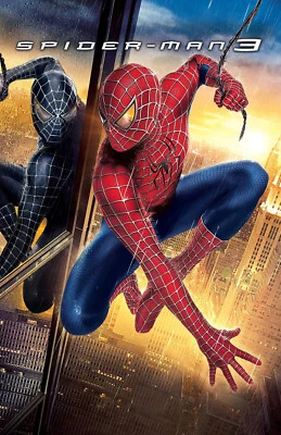 RICH HILL PRODUCTIONS AA3953 Spider Man 3 Film By Sam Raimi 2007 Hero Movie Poster 11x17