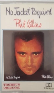 Phil Collins No Jacket Required Cassette Tape Features Sussudio-Long Long Way to - Picture 1 of 7