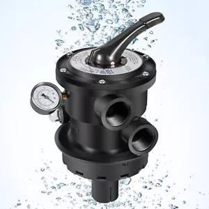 Hayward SP0714T Vari-Flo Control 1-1/2" FIP Top Mount Multiport Valve - Picture 1 of 9