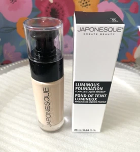 Japonesque Luminous Foundation Flawless Liquid Makeup .84 fl oz *Shade 01* NIB - Picture 1 of 4