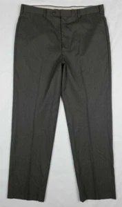 Brooks Brothers Anzughose für Herren 36 x 32 Wolle vorne flach dunkelgrau gestreift B8 - Bild 1 von 8