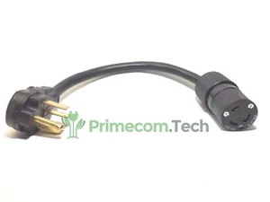 SOLDADOR 3 PUNTAS L6-30R RECEPTÁCULO a 4 PINES NEMA14-50P RANGO CABLE DE ALIMENTACIÓN ADAPTADOR - Imagen 1 de 4