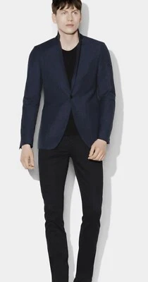 $1698 Brand New John Varvatos Austin One Button Peak Lapel Jacket EU 50 USA 40 - Image 1 of 4
