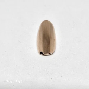 14K SOLID GOLD FINGER NAIL HIGH POLISHED IN ROSE GOLD. - Picture 1 of 3