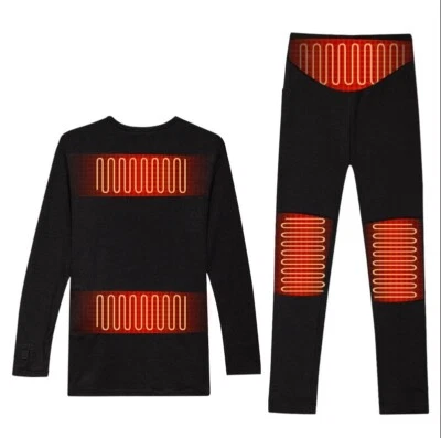 MIDA Capas Base Térmicas Térmicas Motocicleta Capas Cálidas Conjunto Camisa + Pantalones Foto 1 de 4