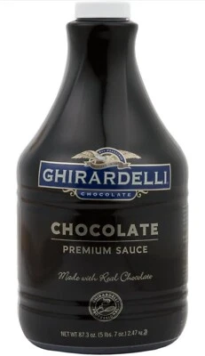 Ghirardelli Premium соус шоколад сделано с реальный шоколад, 5 фунтов - Изображение 1 из 3