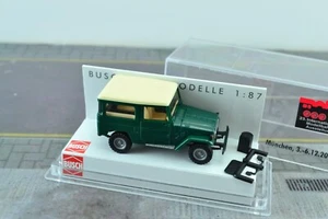 Busch Toyota J4 4X4 Green HO 1:87 Scale - Picture 1 of 3